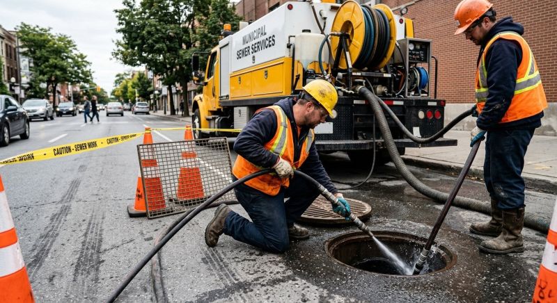 Sewer Line Leak Repair
